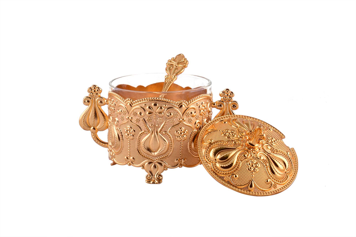 Food Container Candy Jar Sugar Bowl Kitchen Decoration Salt