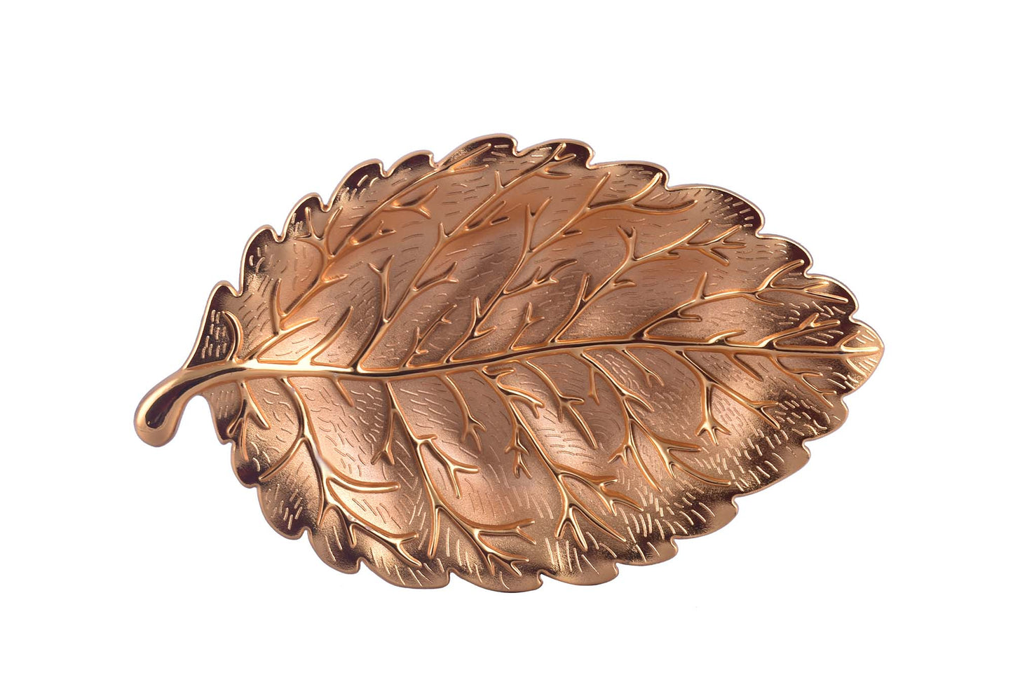 Leaf - Shaped Plate Jewelry Storage Tray