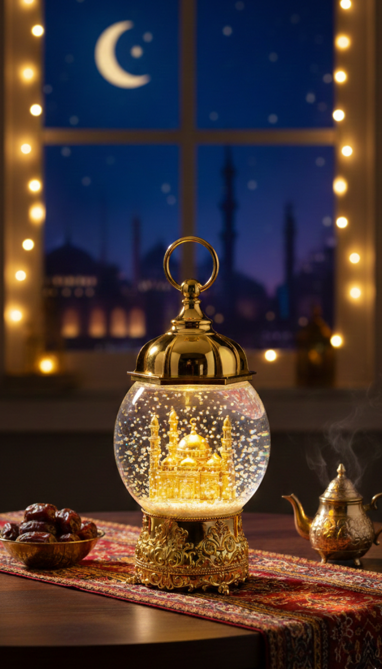 Islamic LED Lantern – Ramadan Décor Light