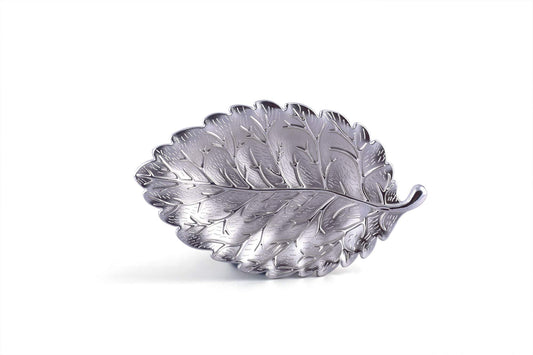 Leaf - Shaped Plate Jewelry Storage Tray