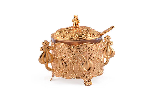 Food Container Candy Jar Sugar Bowl Kitchen Decoration Salt
