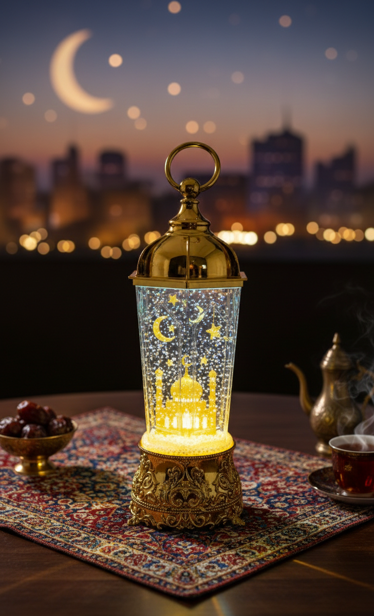 Islamic LED Lantern – Ramadan Décor Light